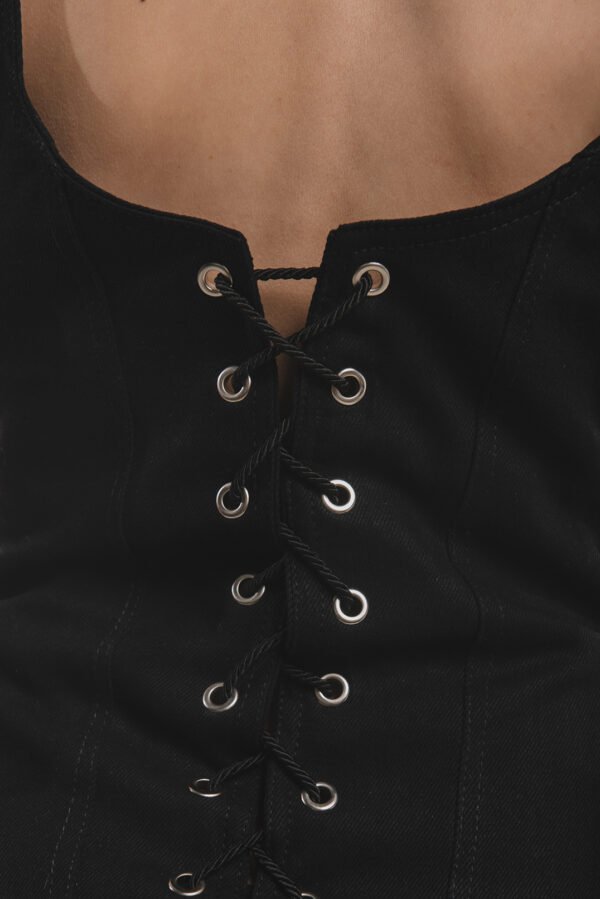 ZIPPER MINI DRESS