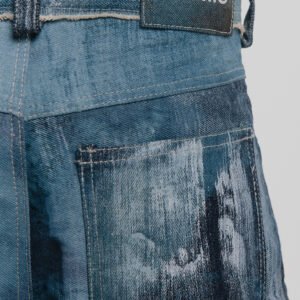DISCOLOR DENIM PANT