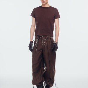 Sesión de estudio-130 BROWN SHINE PANT