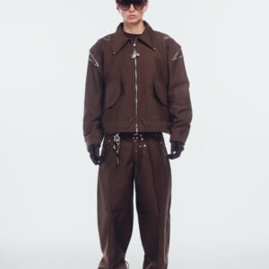 Sesión de estudio-143 MEGA STAR BROWN SHINE JACKET