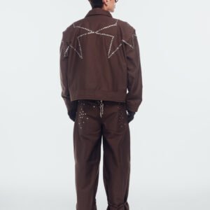 Sesión de estudio-150 MEGA STAR BROWN SHINE JACKET