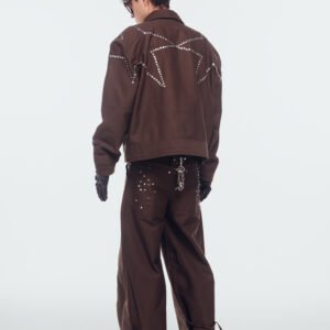 Sesión de estudio-152 MEGA STAR BROWN SHINE JACKET