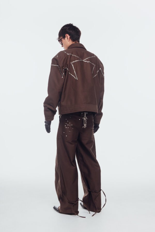 Sesión de estudio-152 MEGA STAR BROWN SHINE JACKET