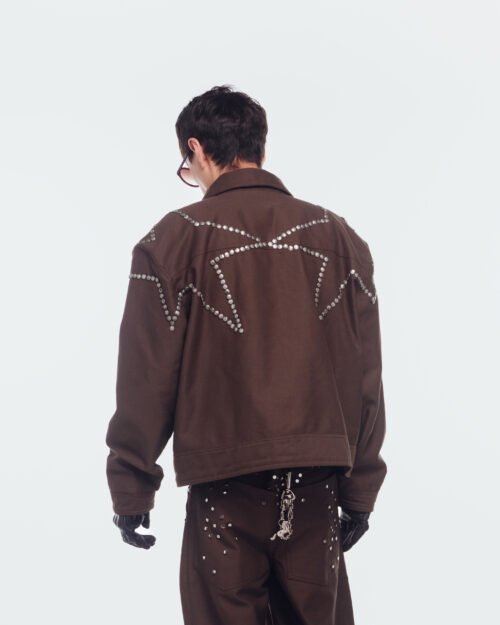MEGA STAR BROWN SHINE JACKET