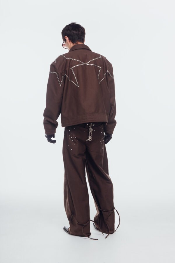 Sesión de estudio-156 MEGA STAR BROWN SHINE JACKET