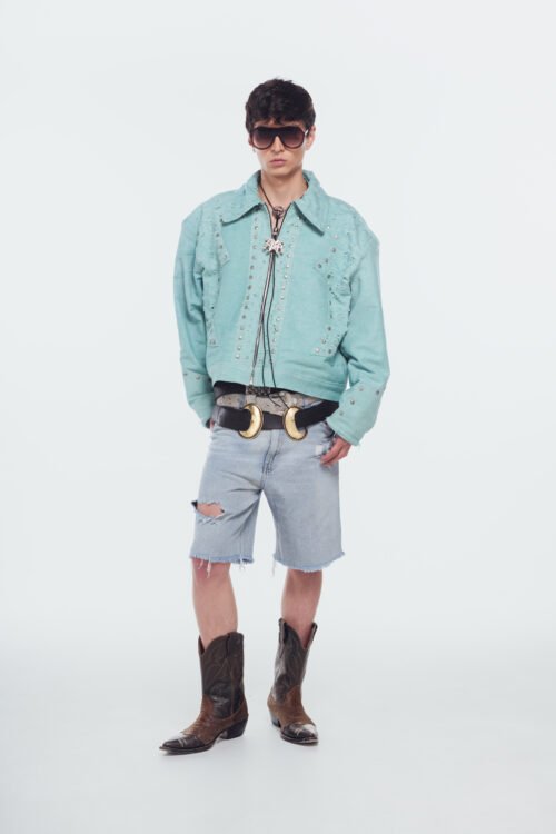 BABY BLUE TEXAN JACKET