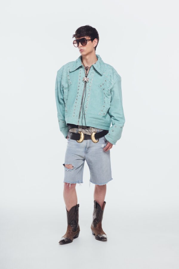 Sesión de estudio-183 BABY BLUE TEXAN JACKET