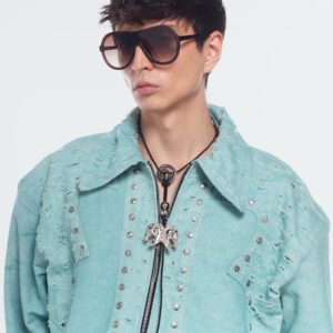 Sesión de estudio-188 BABY BLUE TEXAN JACKET