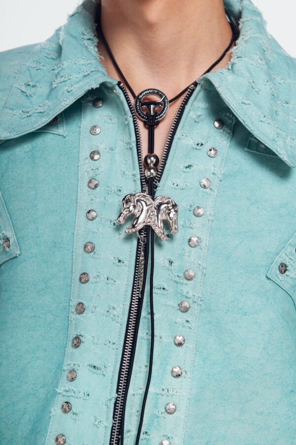 Sesión de estudio-190 BABY BLUE TEXAN JACKET