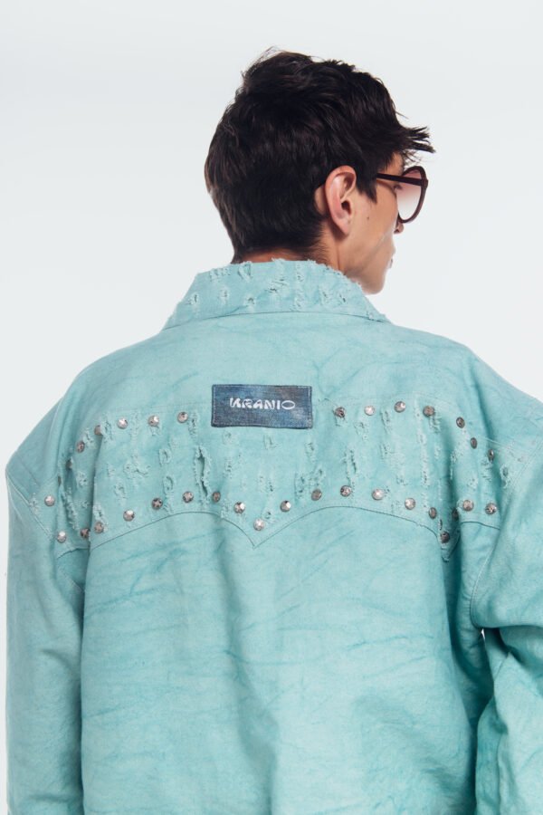 Sesión de estudio-197 BABY BLUE TEXAN JACKET