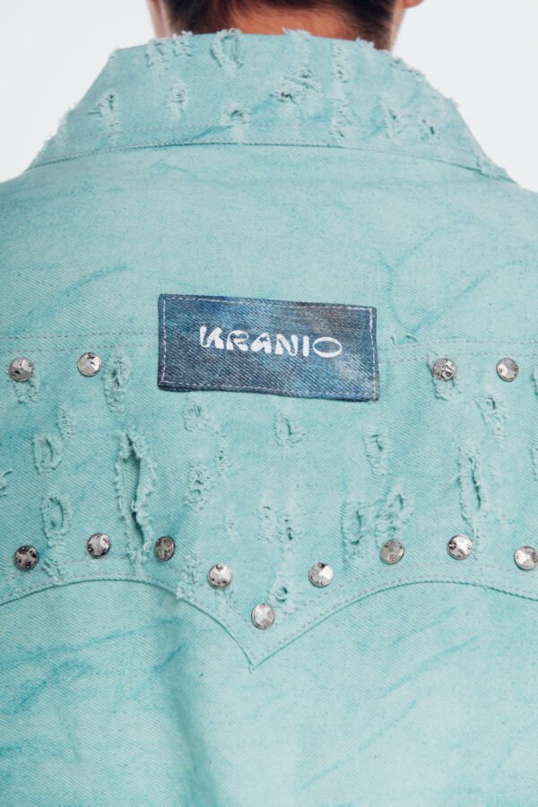 Sesión de estudio-200 BABY BLUE TEXAN JACKET