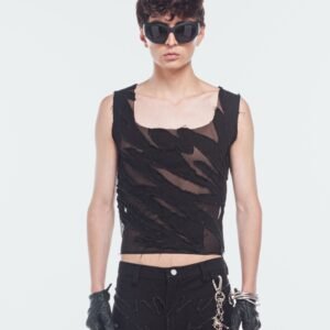 TRANSLUCENT DENIM PANT