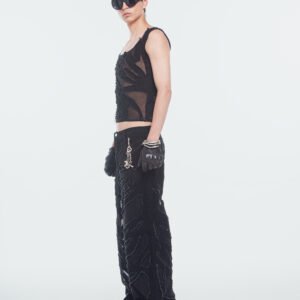 TRANSLUCENT DENIM PANT